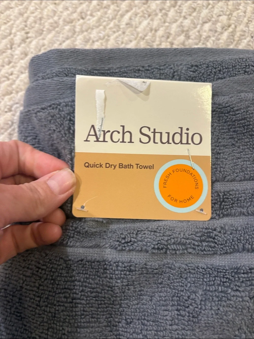 Lacoste bath towel